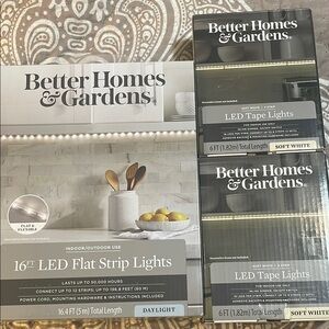 New Better Homes & Gardens LED Flat Strip Lights